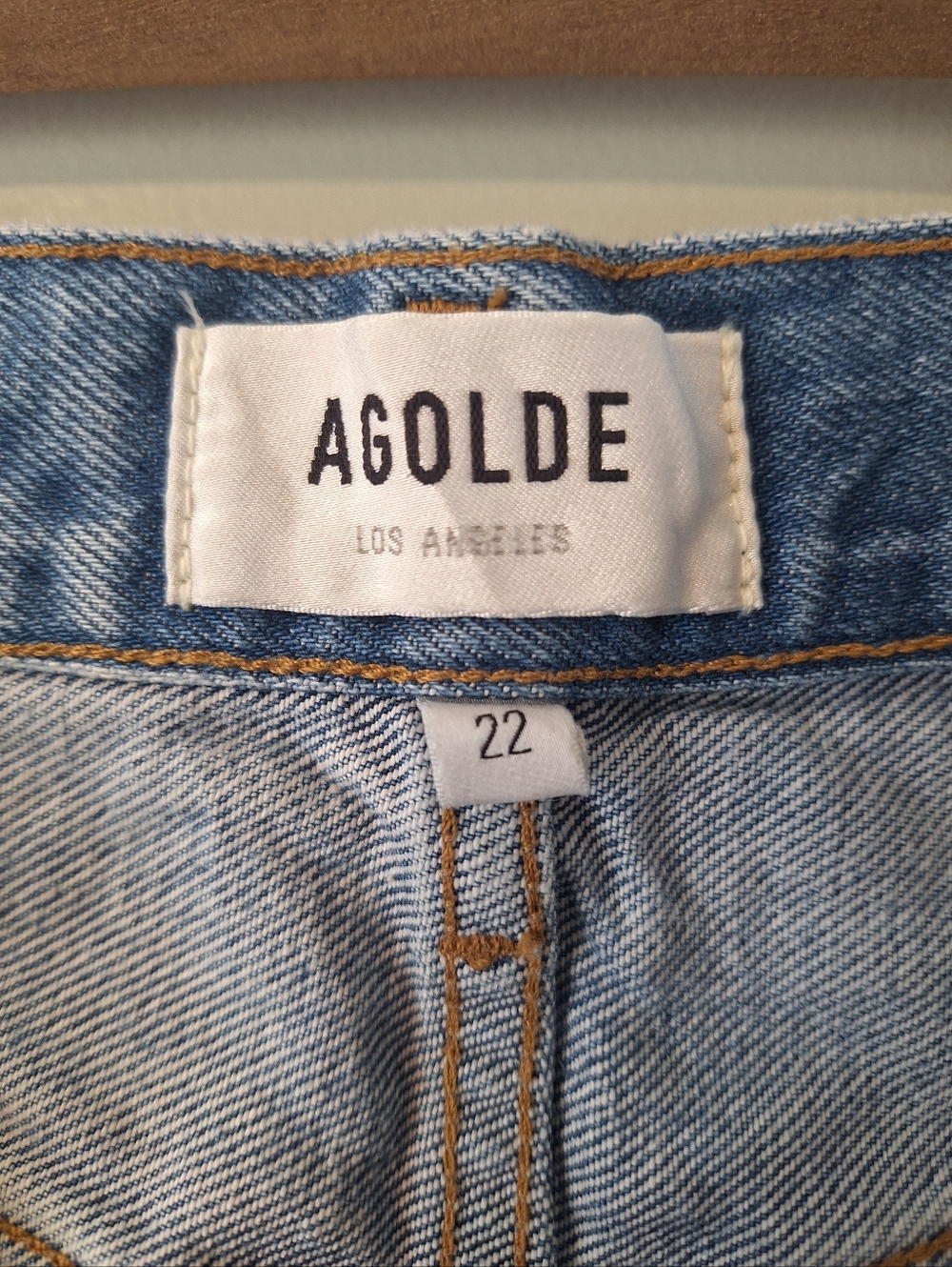 Agolde 90's Mid Rise Straight Jeans In Vault - Picture 12 of 16
